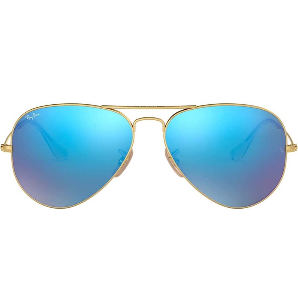 Aviator Classic Sunglasses in Gold and Blue | Ray-Ban